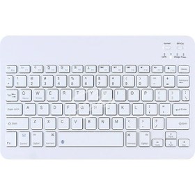 Resim Samsung Galaxy Uyumlu Tab A8 Sm x200 Bluetooth Klavye Mouse Set Lazer 