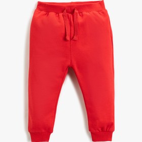 Resim Erkek Bebek Basic Jogger Eşofman Altı Beli Bağlamalı 