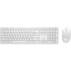 Resim Dell Pro Kablosuz Klavye Mouse Set KM5221W Turkish Qwerty White 