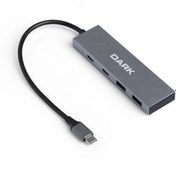 Resim Dark USB TYPE-C+ 2XUSB 3.0 2XUSB 3.1 TYPE -C Çoklayıcı Hub 