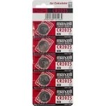 Resim Maxell CR2025 3V Lityum Düğme Pil 5'li 