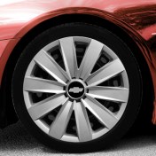 Resim Rand Auto Chevrolet Cruze 16 Inç Uyumlu Jant Kapağı Amblemli Gri 4'lü Takım 132 
