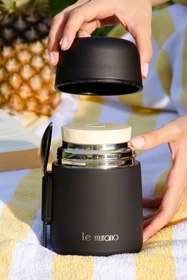 Resim Le murano Bon Appétit Yemek Termosu - Noir 500 ml 