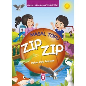 Resim Masal Topu Zıp Zıp - Masallarla Karakter Eğitimi (Fleksi Cilt) 