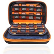 Resim Nintendo 3ds İçin Oyun Konsolu Oyun Kartı Veri Kablosu Saklama Çantası 