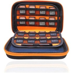 Resim Nintendo 3ds İçin Oyun Konsolu Oyun Kartı Veri Kablosu Saklama Çantası 