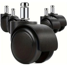 Resim Dashanshop 5 Adet Ağır Hizmet Döner Tekerlek - 360 Derece Dönen Ofis Sandalye Tekerleği 