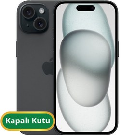 Resim Apple iPhone 15 YD Sıfır Kapalı Kutu | 128 GB Siyah 