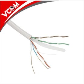 Resim Vcom NC614-305 Utp Cat6 23 AWG 0.57CCA 305MT Gri Kablo 