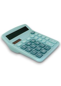 Resim Dx-837b Güneş Enerjili Ve Pilli Turkuaz Hesap Makinesi 12 Haneli - 1 Adet Turkuaz 