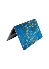 Resim Apple Uyumlu MacBook Air M2-m3,13.6inç Kılıf Sticker Yapıştırma Koruyucu Kaplama Flower03nl A2681 A3113 İle Açık Yeşil 