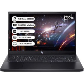 Resim Acer Nitro V15 NH.QSHEY.005 Ryzen 5-6600H 8gb 512GB SSD RTX3050-6GB 15.6" 165Hz Freedos Taşınabilir Bilgisayar 