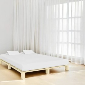 Resim Pinoxi Ahşap Platform Karyola 160 x 200 cm 