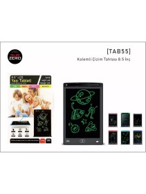 Resim MiraLive LCD Grafik Tablet Çocuk Çizim Tahtası 8.5 Inch ( 22 cm ) Djital Karalama Tableti Yüksek Kalite 