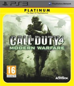 Resim Call Of Duty 4 Modern Warfare Platinum Ps3 Oyun 