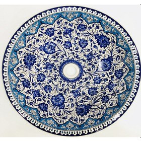 Resim Can Seramik - El Boyaması Iznik Çini Lavabo 