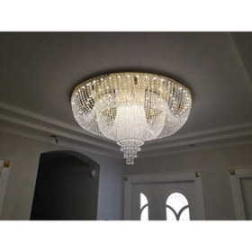 Resim apex avize Gold Özel Tasarım Çift Bolero Avize 121 cm 