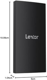 Resim Lexar 1TB 1050MB/S USB 3.2 Taşınabilir SSD HardDisk LSL30001T 