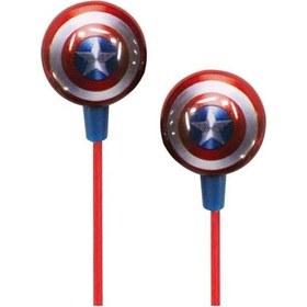 Resim Volkano MV-1008-CA Marvel Avengers Kaptan Amerika Kulak İçi Kulaklık 