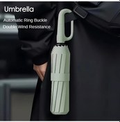 Resim Sunshine022 Bej Ruzgara Dayanıklı Katlanır Piknik Semsiyesi 8 Panelli Celik Konstrüksiyon 