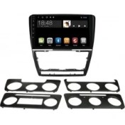 Resim NAVİ Skoda Octavia 2007-2012 Siyah 4GB Ram 64GB Hafıza 8 Çekirdek Carplay Kamera Android Multimedya 