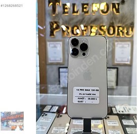 Resim Apple iPhone 14 Pro Max İkinci El TR | 128 GB | Altın 
