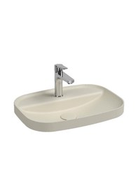 Resim Isvea Infinity Inset Batarya Delikli Lavabo 55CM Fil Dişi 
