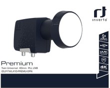 Resim Inverto Premium ULN Twin LNB Full HD 4K Uyumlu 