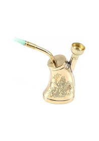 Resim Ibiza El İşlemeli Nargile Gold 