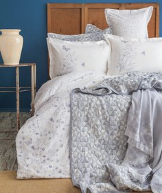 Resim Apricitas Tek Kişilik Timeless Set Liberty Nevresim Takımı ve Battaniye 