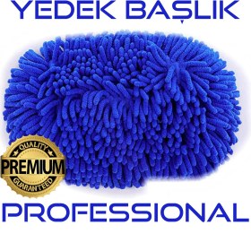 Resim Jo Moyner Mikrofiber Püsküllü Araba Yıkama Temizleme Fırçası Araba Yıkama Mopu Yedek Başlığı 1 Adet JM532 Model Için 