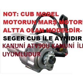 Resim Kanuni Marş Motoru Seger Cub/atv90u Kanuni/hector S Mondial 