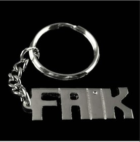 Resim Muratech Faik İsimli Anahtarlık- Çok Renkli 