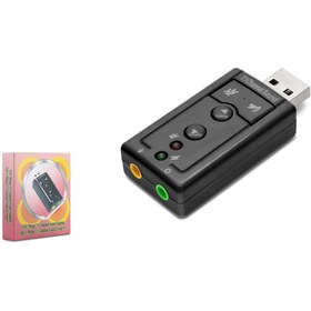 Resim HADRON HDX5255 USB Harici Ses Kartı 7.1 - Siyah 