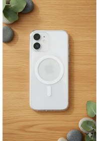 Resim Apple Uyumlu iPhone 16 Pro Animasyonlu Şeffaf Sert Mika Sararmaz Magsafe İnce Fit Kılıf Ultra 