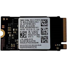 Resim Samsung PM991 MZ-ALQ128HBHQ 128 GB NVMe M.2 SSD 