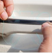 Resim Sones 4 Adet Araba Oto Opvc Kapı Kase Kolu Bmw İçin Çizilmez Koruyucu Film 