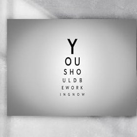 Resim Postermanya (pster6819) Çalışmalısın Girişimcilik Poster (90x130cm) 