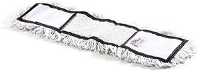 Resim Nemli Palet Yedek Mop Paspas 80 Cm. / Nem Alıcı Mop - Pamuklu/Beyaz - 10 Adet 