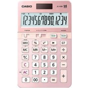 Resim Casio JS-40B-PK Pembe Profesyonel 14 Hane Masa Üstü Hesap Makinesi 