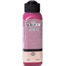 Resim Artdeco Akrilik Boya 140 ML Şarap 070R-3021 