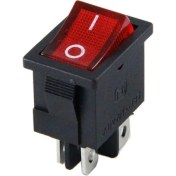 Resim IC-119 4 Pinli Işıklı Mini Anahtar 