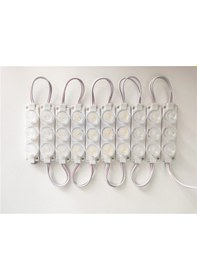 Resim Replax Camlı Parmak Led Lamba Amber 12 Volt Su Geçirmez 10,lu 3m 