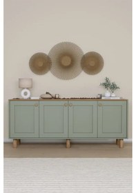 Resim Bohem Serisi Natura Konsol - Yeşil Yeşil 