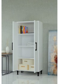 Resim Mobilique Çok Amaçlı Kiler Dolabı Beyaz 600-00-057 