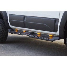 Resim Isuzu D-max Dakar Yan Basamak Siyah V2 Işıklı 2020 Ve Sonrası 