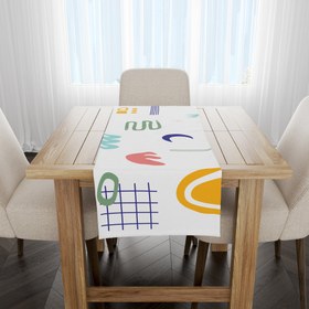 Resim Shapes Runner Örtü 