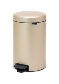 Resim Brabantia Çöp Kutusu 12 Litre Newicon Pedallı Şampanya Rengi 304446 Diğer 