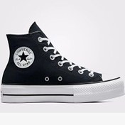 Resim Converse 560845C Siyah Kanvas Kadın Sneaker 
