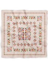 Resim Pamuk Bandana Fular 70cm Çok Renkli 